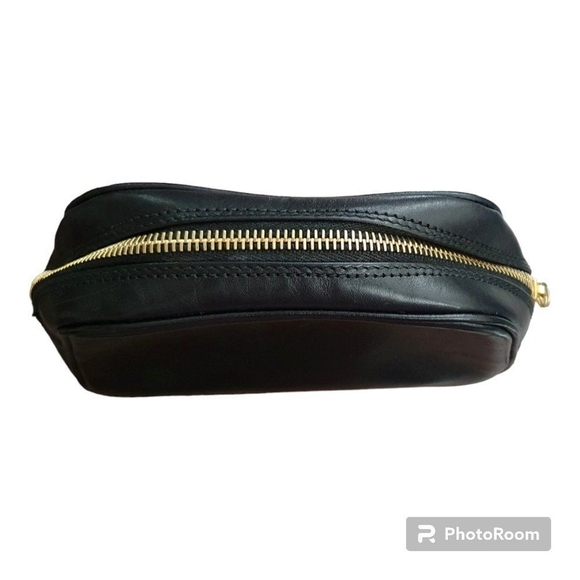 Salvatore Ferragamo Cosmetic Bag 22 6013 leather Black Women - Picture 2 of 10